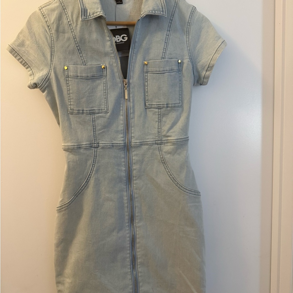 GBG Los Angeles Light Blue Denim Jacket